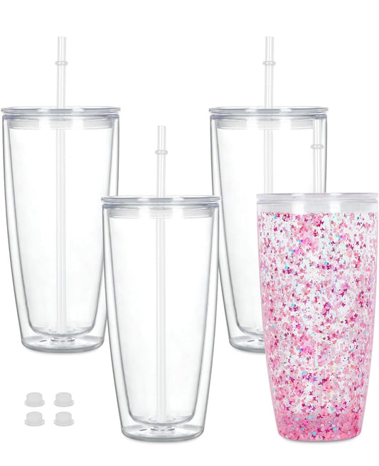 24oz Football Tumbler
