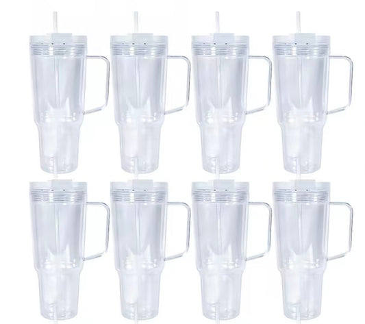30oz Acrylic Handle Tumbler