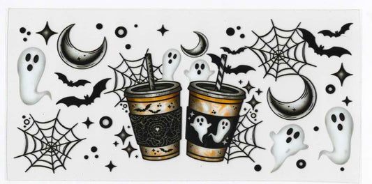 Halloween Bats Coffee