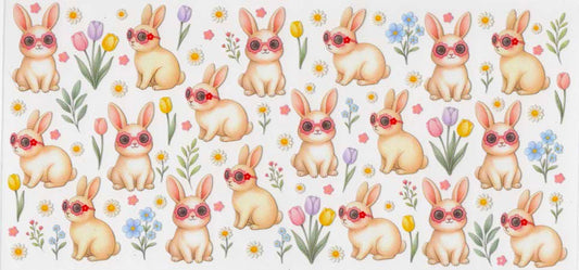 Rabbits and Tulips