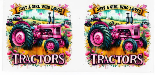 Just A Girl Who Loves Tractors