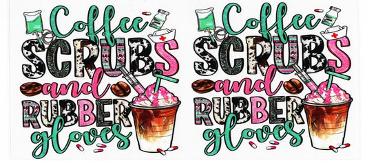 Coffee Scrubs and Rubber Gloves