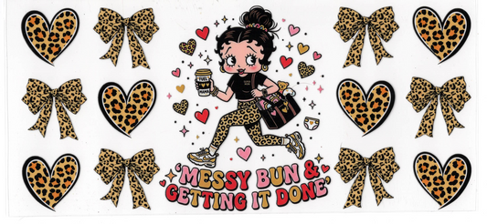 Betty Boop - Messy Bun & Getting it Done