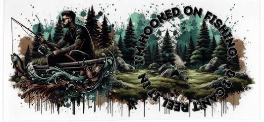 Tattoo Man - I'm Hooked on Fishing & I Can't Reel it in