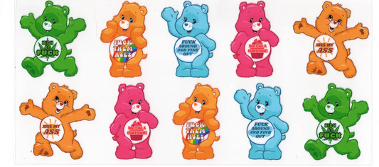 Swear Bears - Care Bears