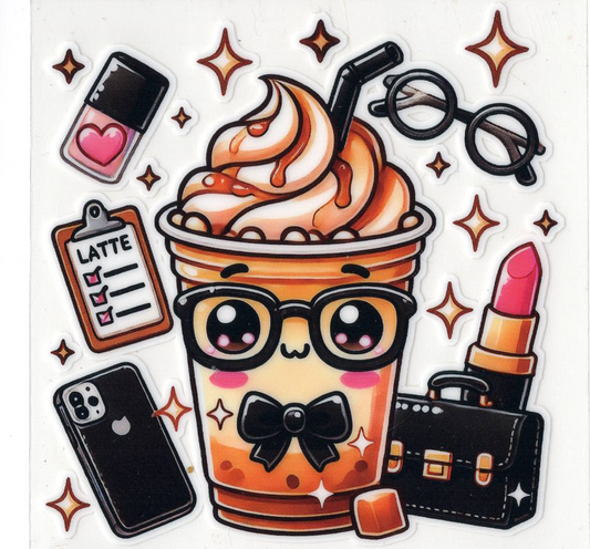 Coffee - Girly - Glow in the dark