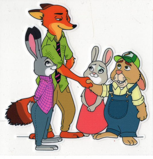 Zootopia - Disney - Glow in the dark