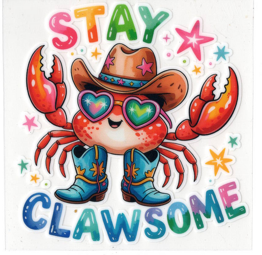 Stay Claw-some - Glow in the dark