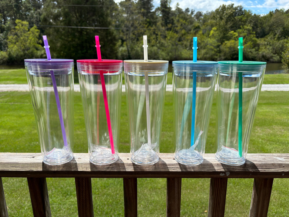 24oz Taper Acrylic Tumbler